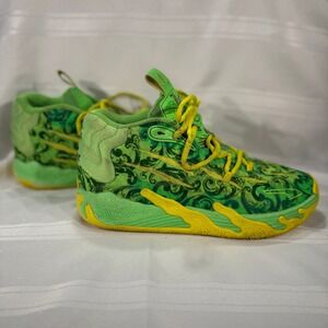 Puma LaMelo Ball MB.01 Not From Here Green Yellow Mens Size 7